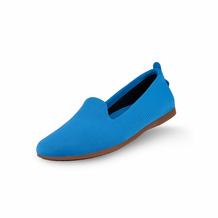 Women's Market Flat - Vessi Blue/Gum